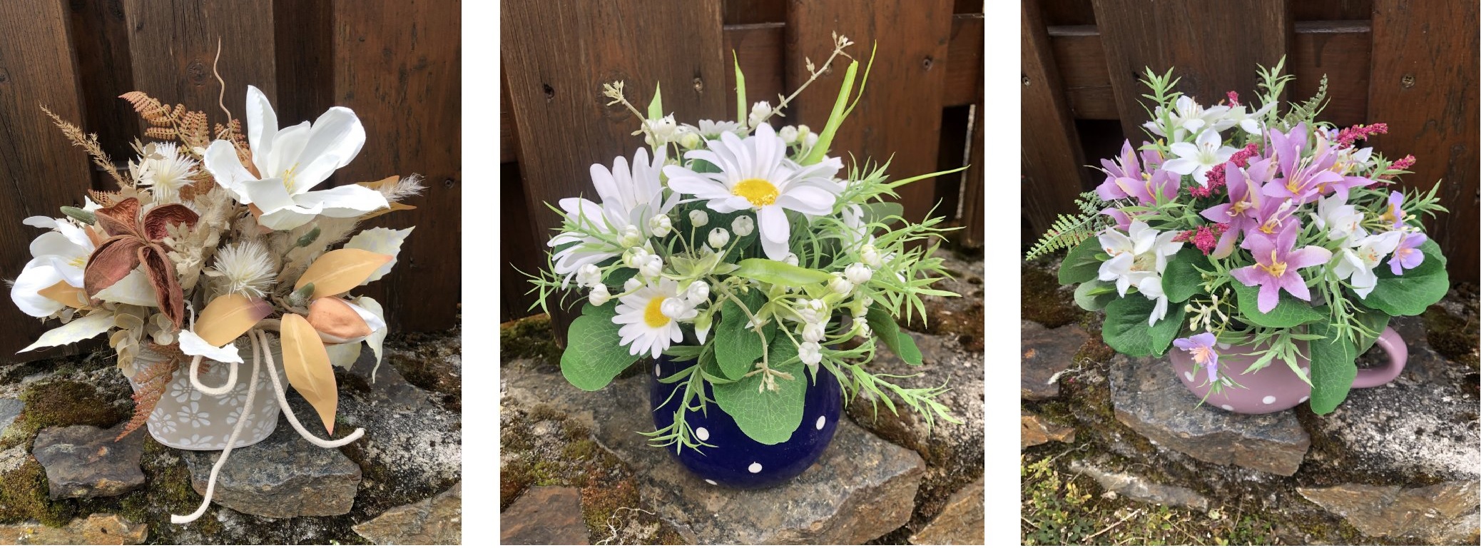 Umělý jarní věnec